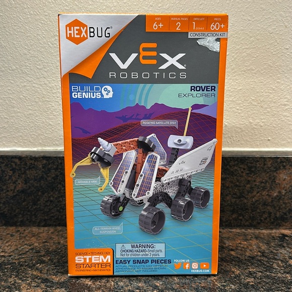 Hex Bug Vex Robotics Build Genius Rover Explorer stem Building engineering - Picture 3 of 7